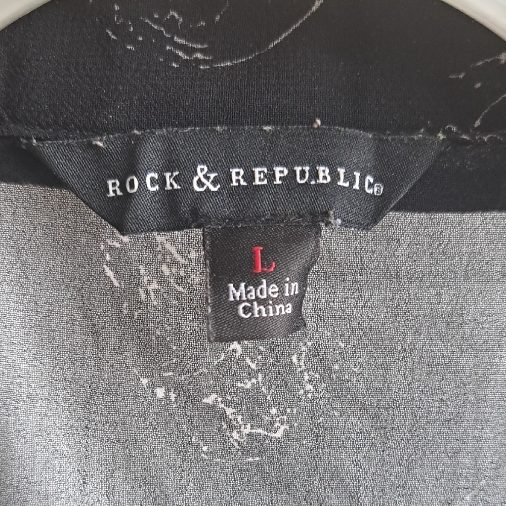 Black Sheer Women's Blouse - Picture 7 of 8